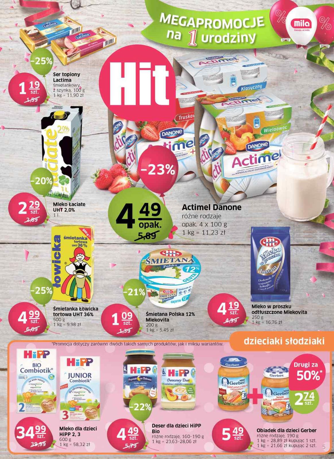 Gazetka promocyjna Mila str. 5