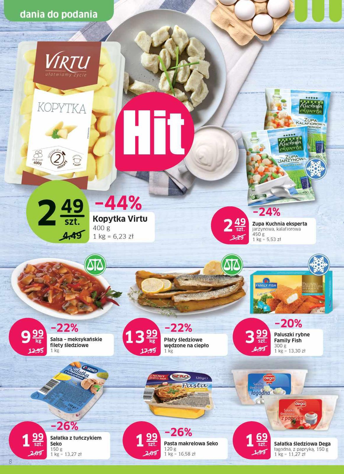 Gazetka promocyjna Mila str. 8