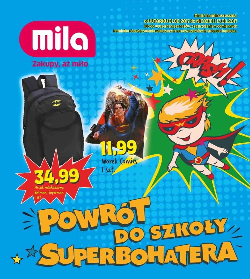 Gazetka promocyjna Mila str. 1
