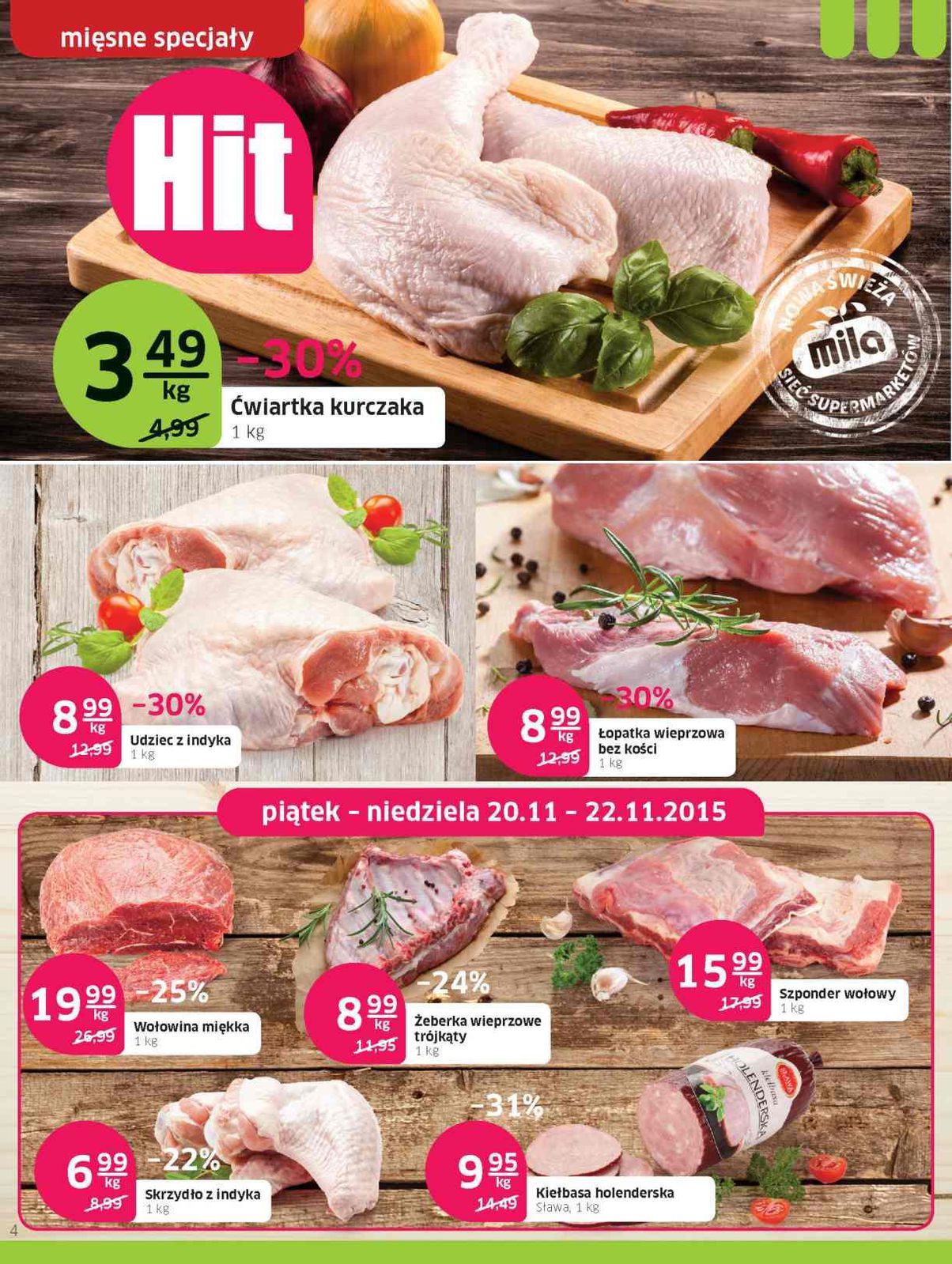 Gazetka promocyjna Mila str. 4