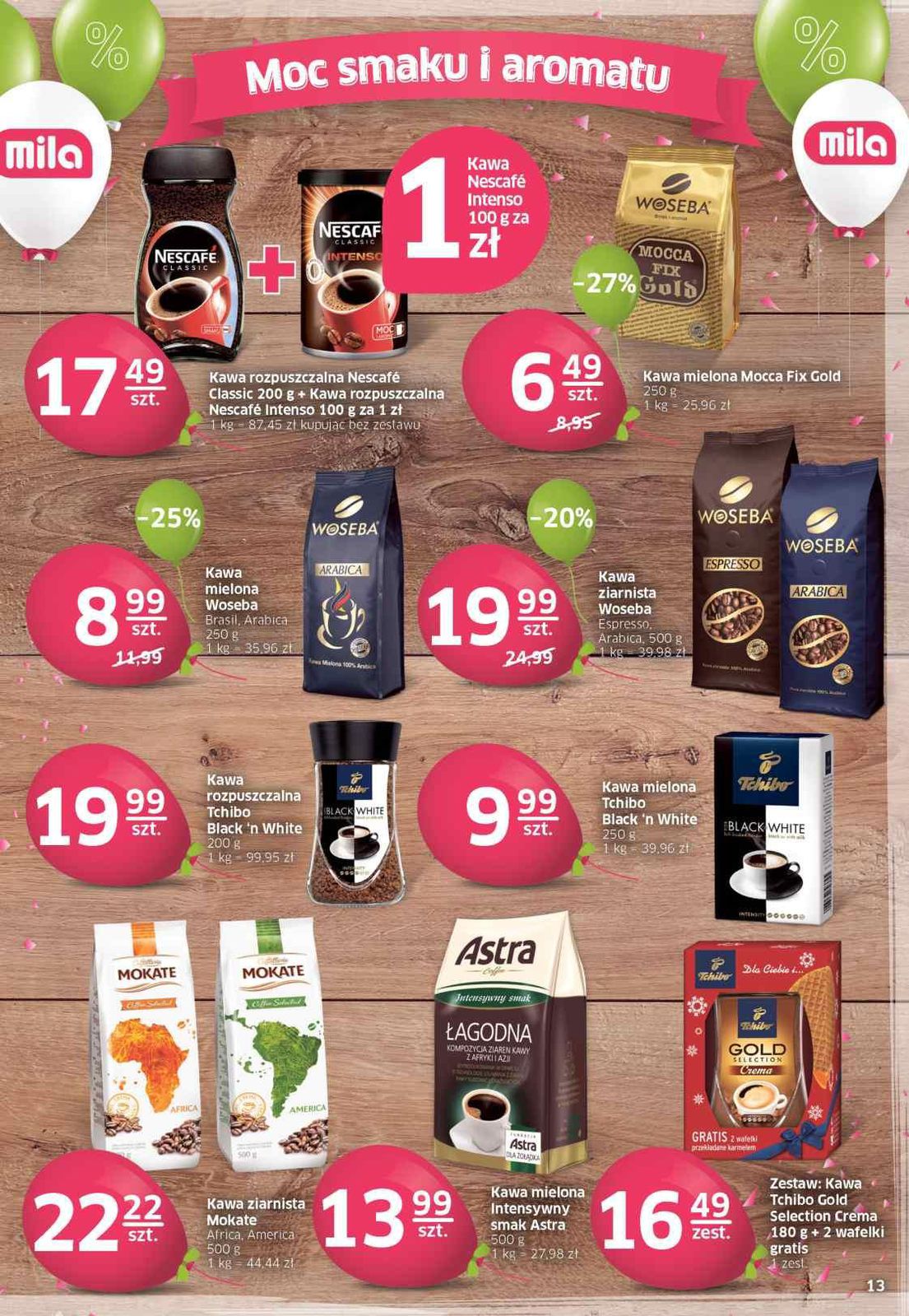 Gazetka promocyjna Mila str. 13