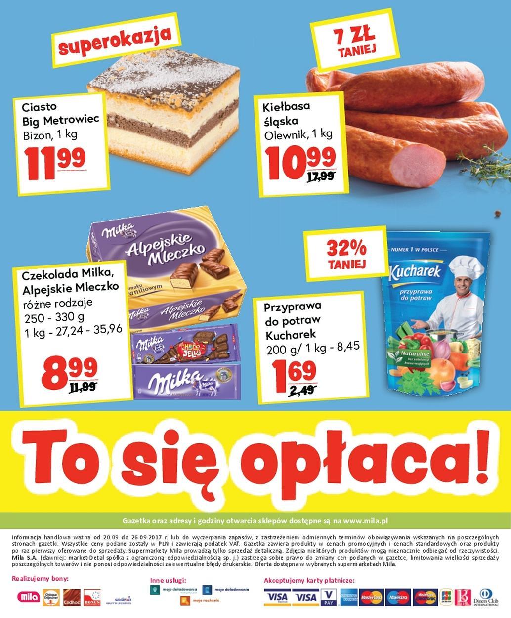 Gazetka promocyjna Mila str. 20