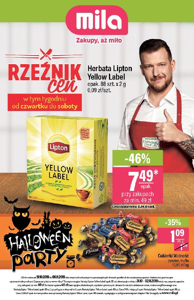 Gazetka promocyjna Mila str. 1