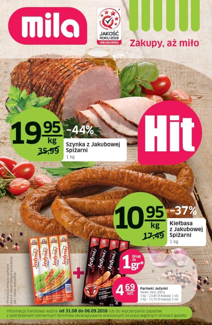 Gazetka promocyjna Mila str. 1