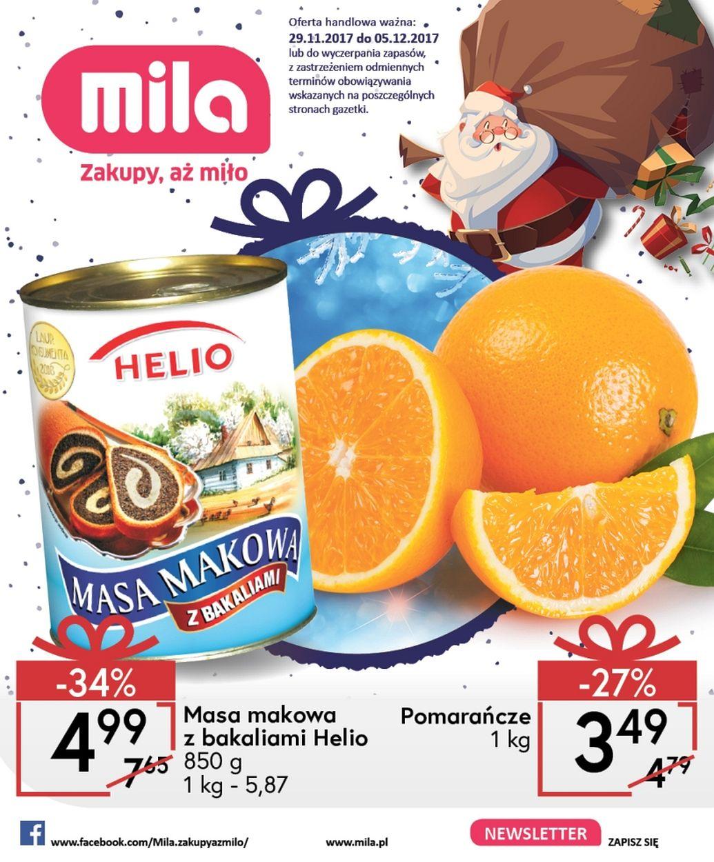 Gazetka promocyjna Mila str. 1