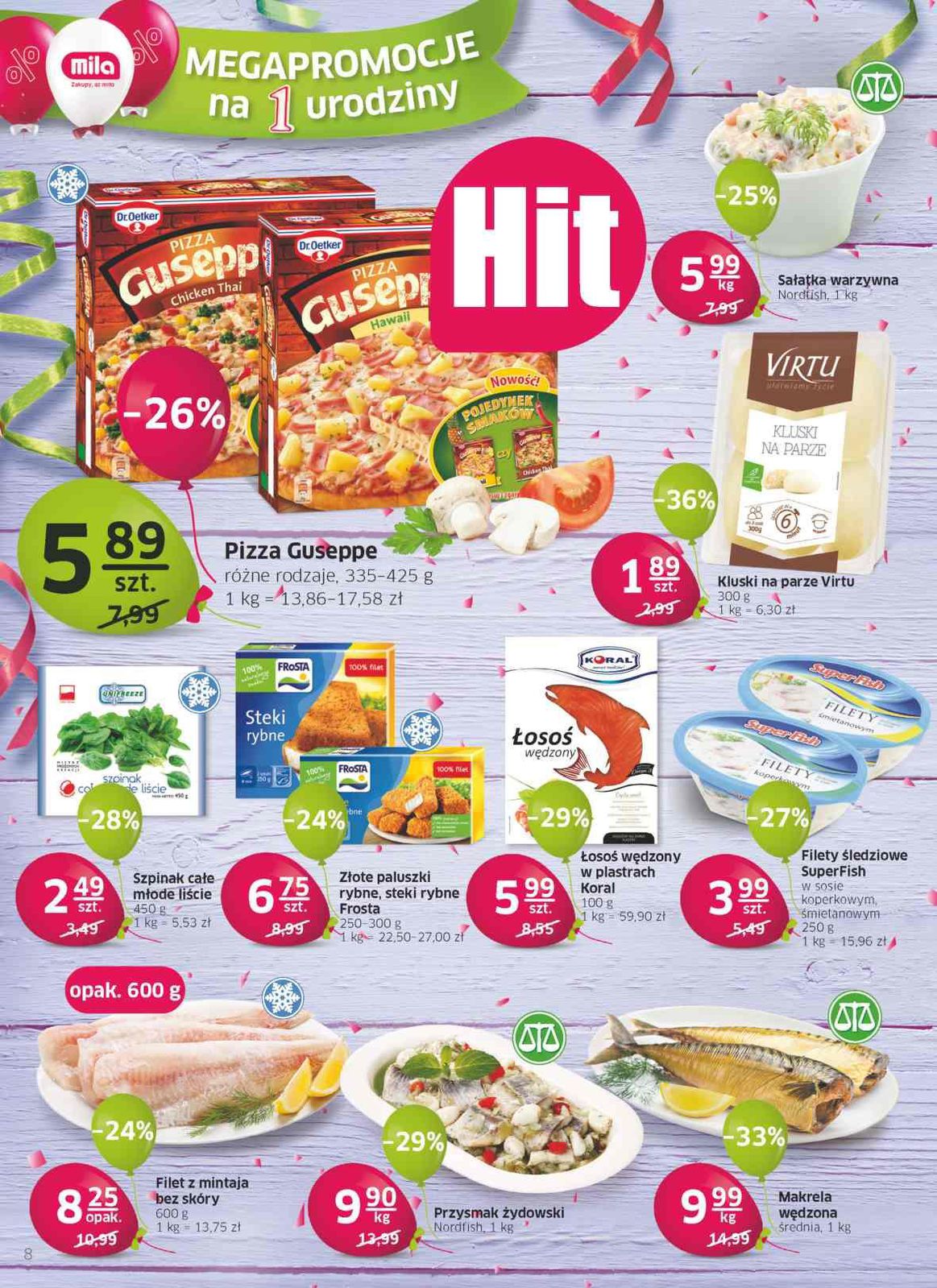 Gazetka promocyjna Mila str. 8