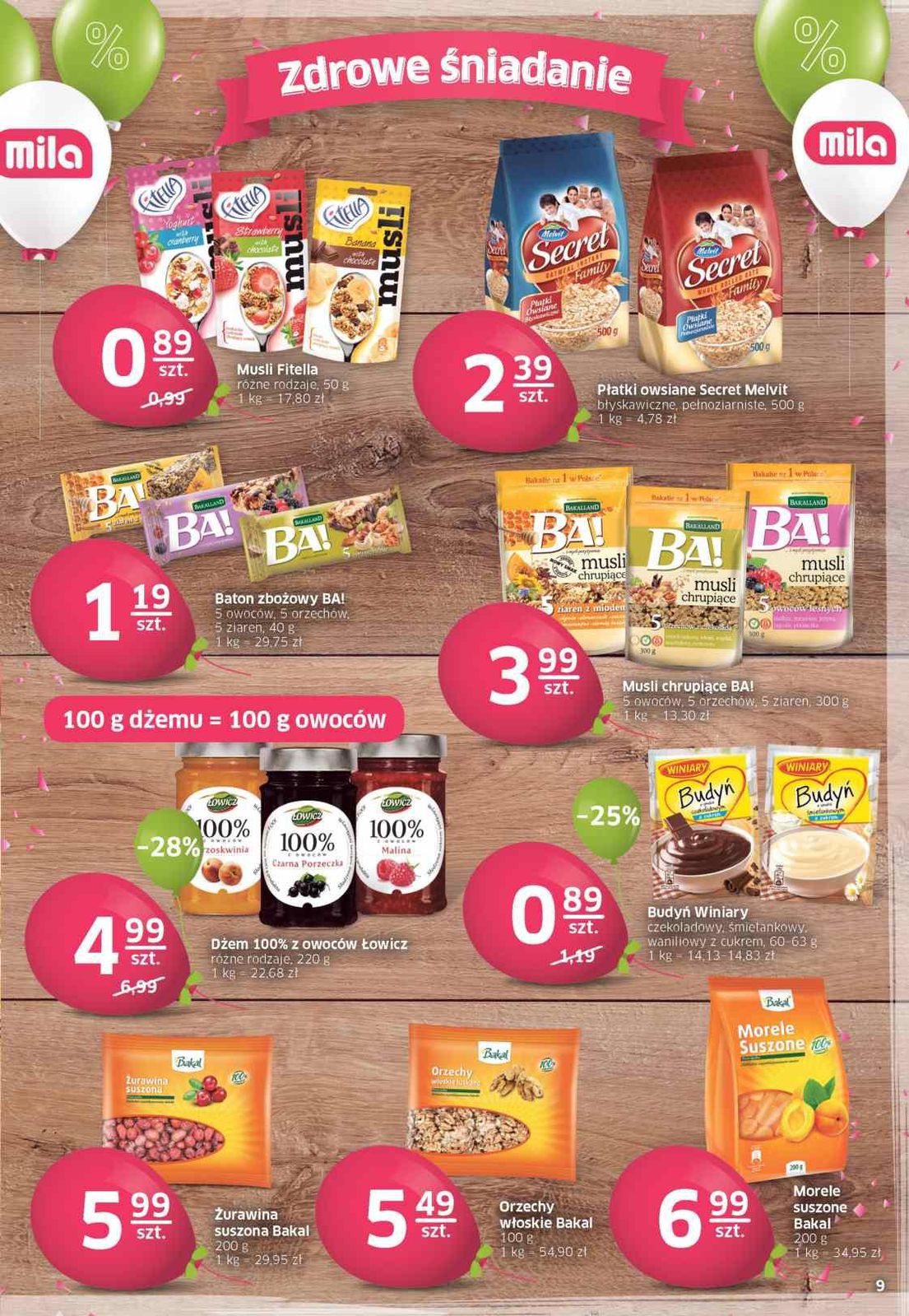 Gazetka promocyjna Mila str. 9