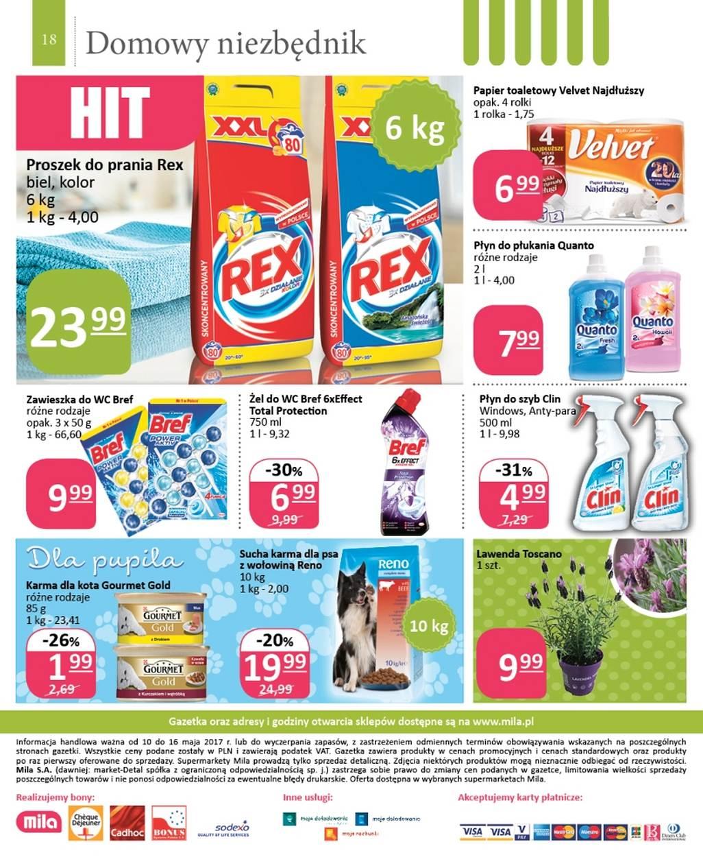 Gazetka promocyjna Mila str. 18