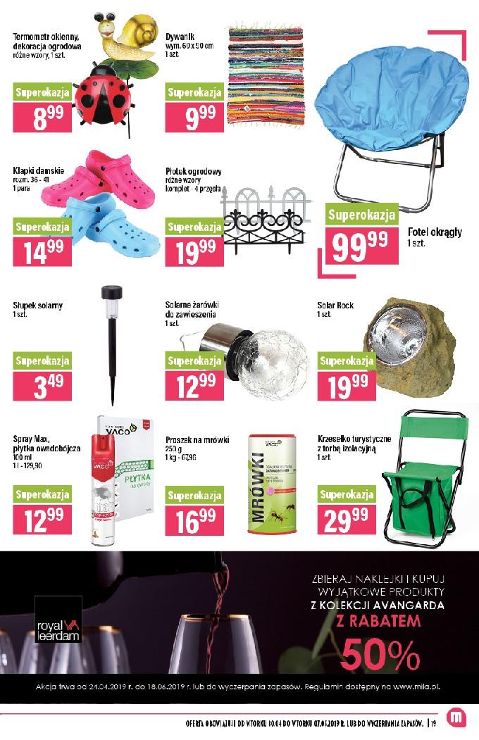 Gazetka promocyjna Mila str. 19