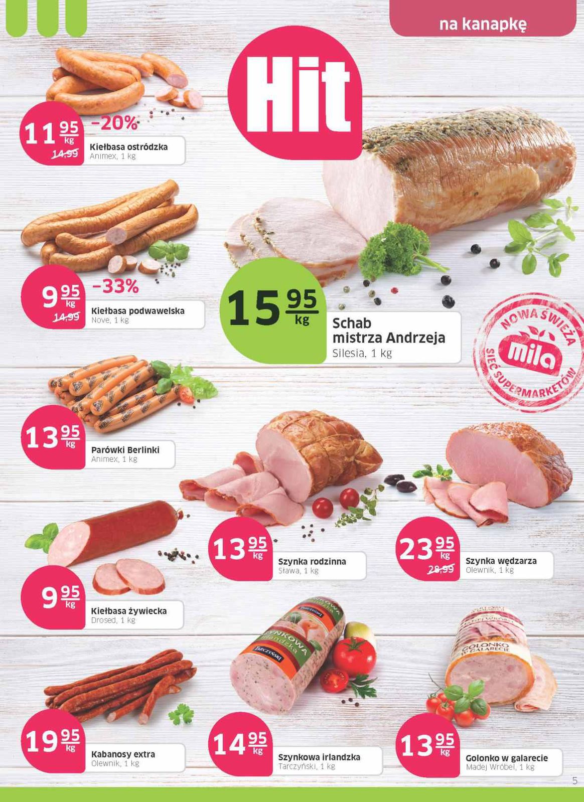Gazetka promocyjna Mila str. 5