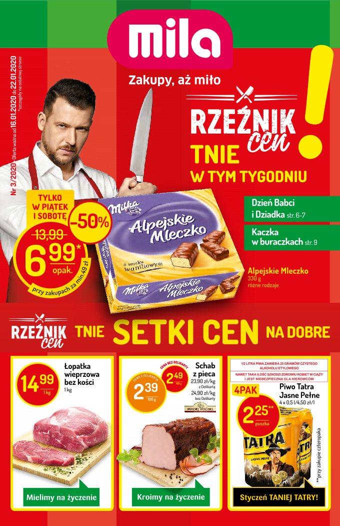 Gazetka promocyjna Mila str. 1