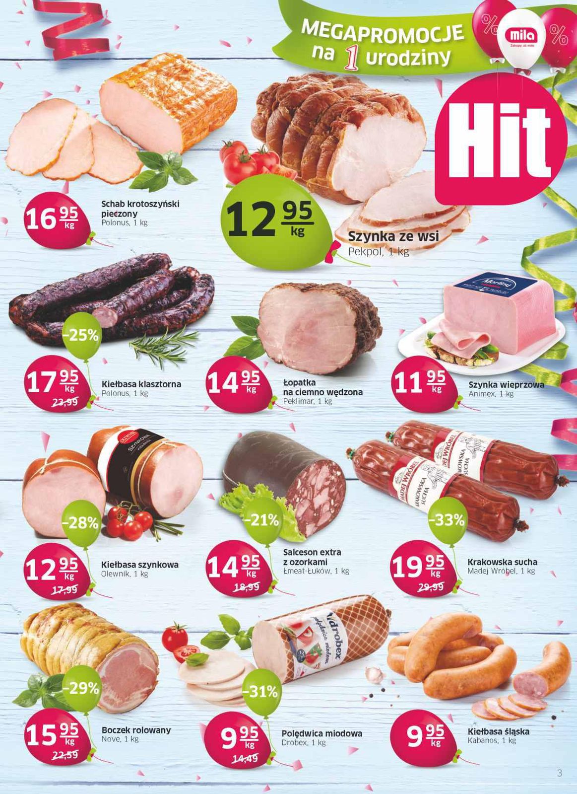 Gazetka promocyjna Mila str. 3