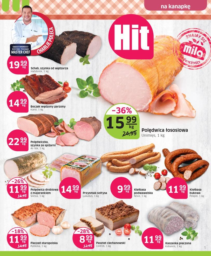 Gazetka promocyjna Mila str. 5