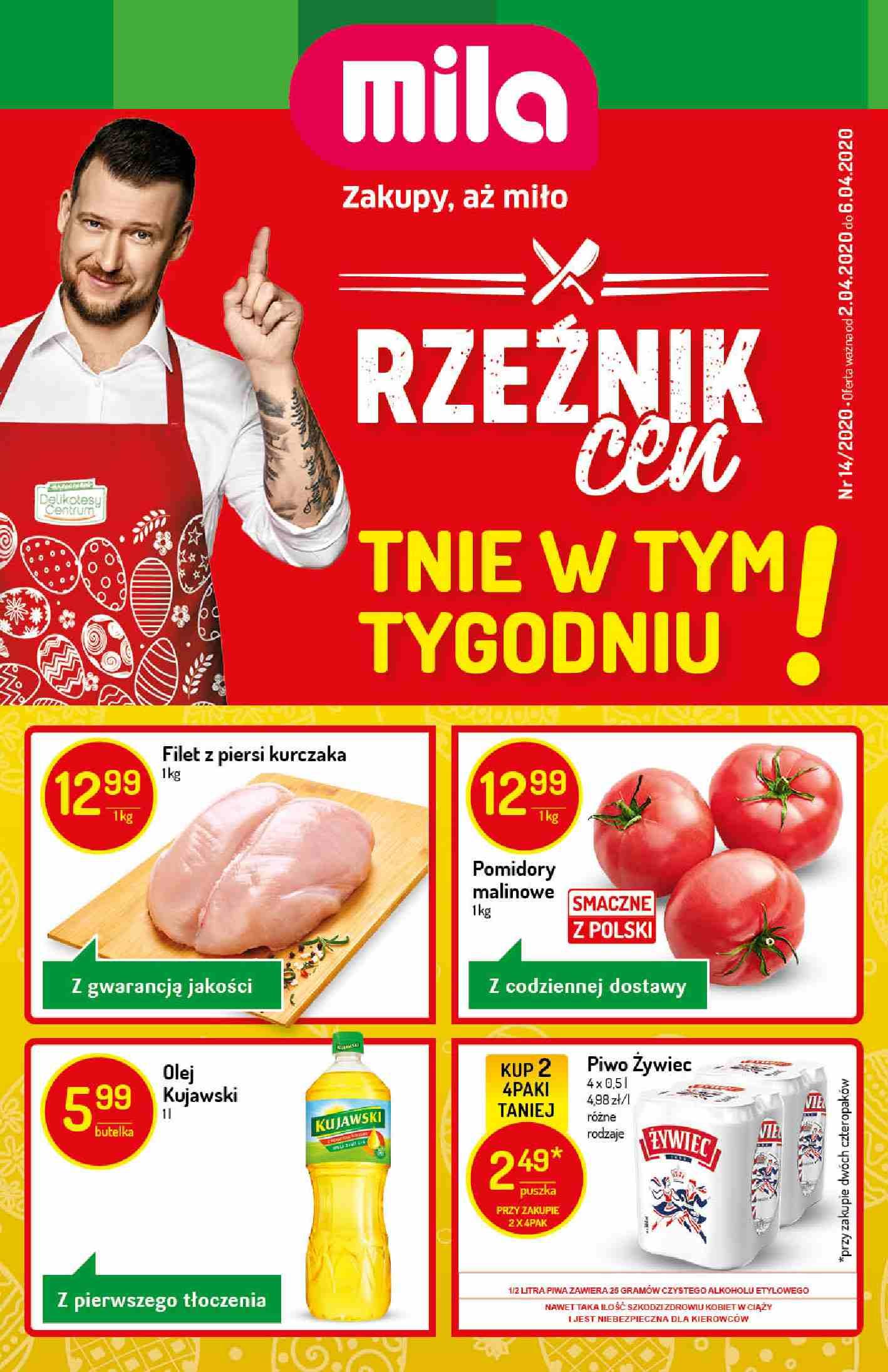 Gazetka promocyjna Mila str. 1