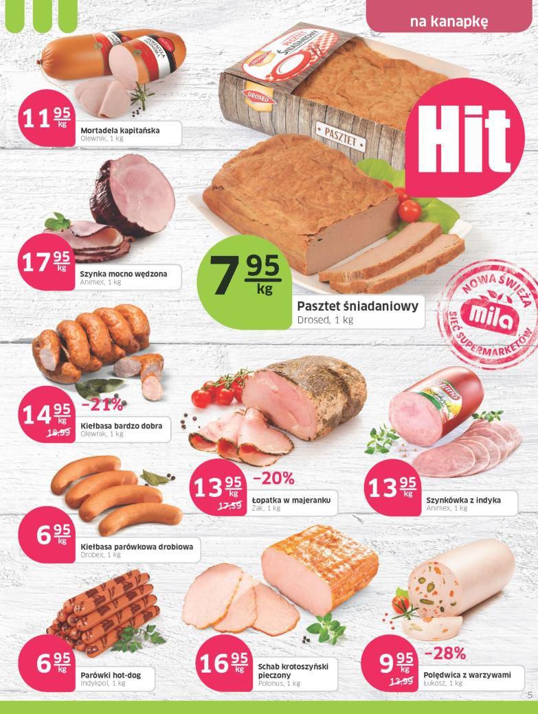 Gazetka promocyjna Mila str. 5