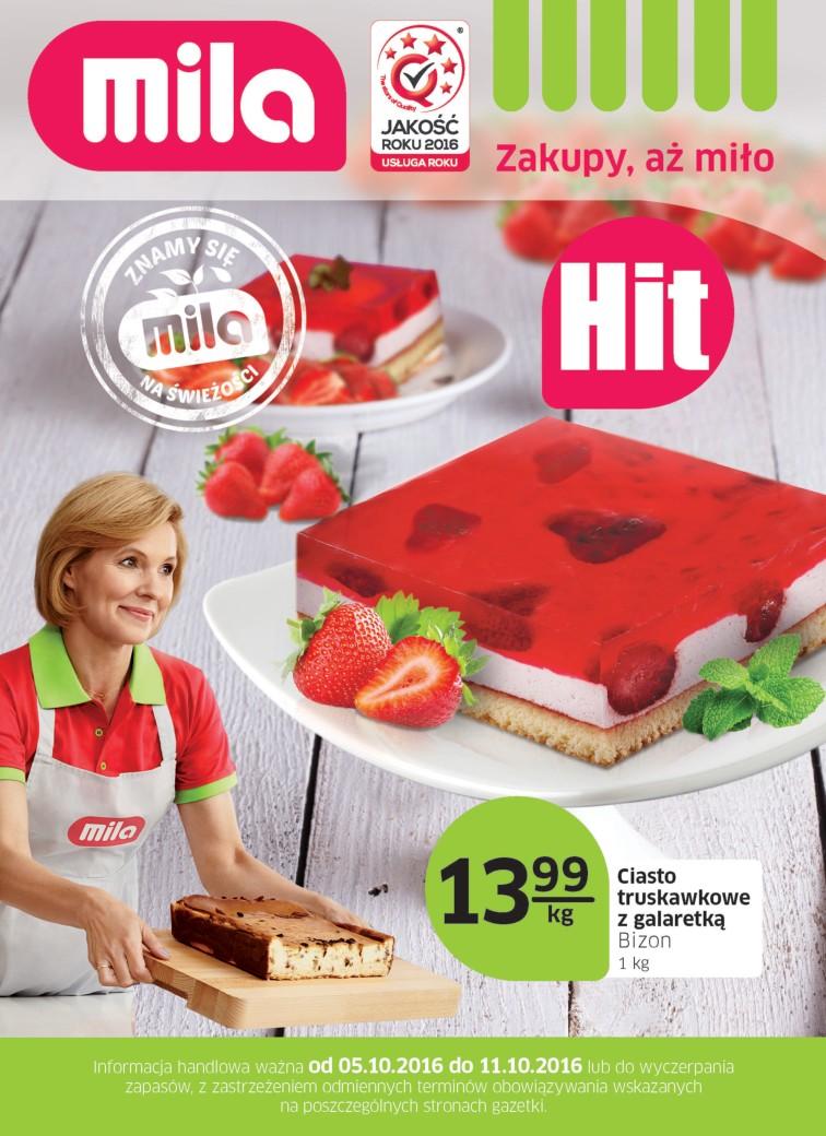 Gazetka promocyjna Mila str. 1