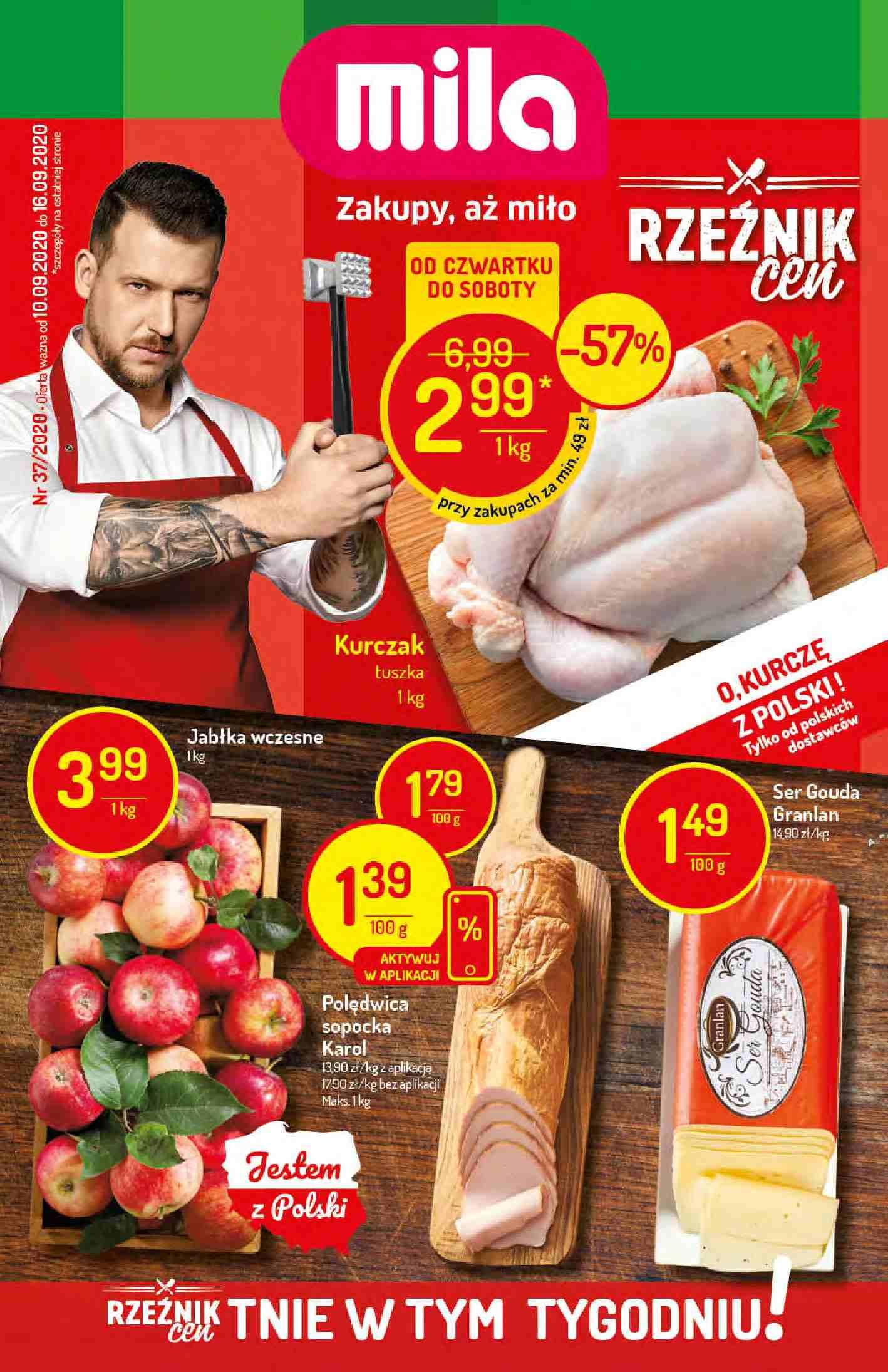 Gazetka promocyjna Mila str. 1