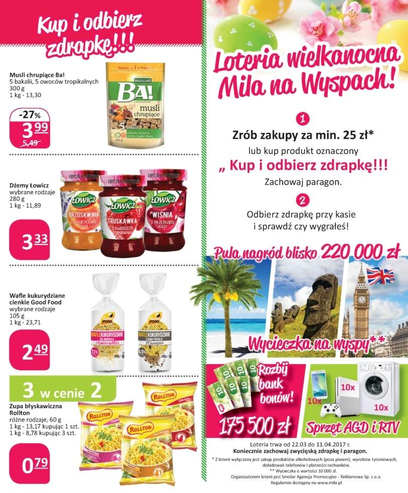 Gazetka promocyjna Mila str. 3