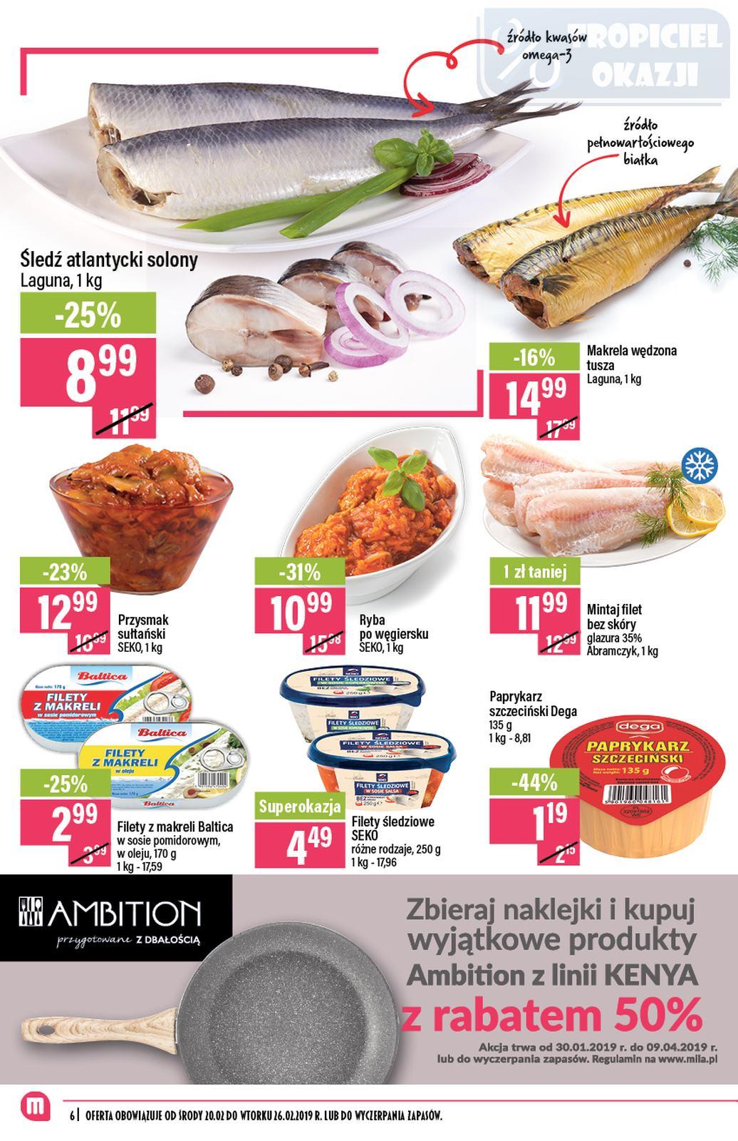 Gazetka promocyjna Mila str. 6