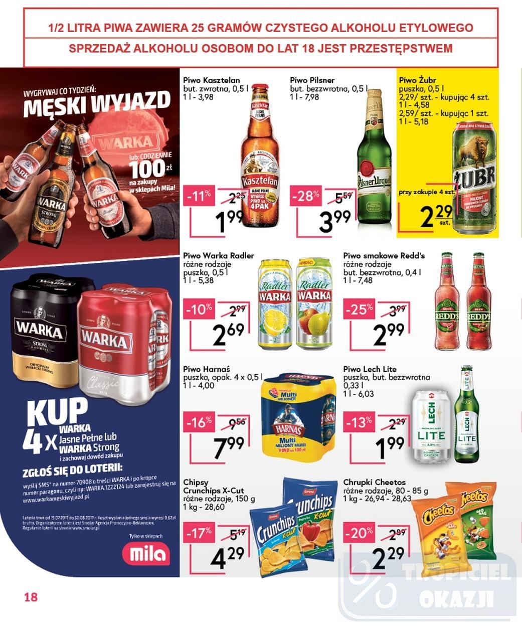 Gazetka promocyjna Mila str. 18