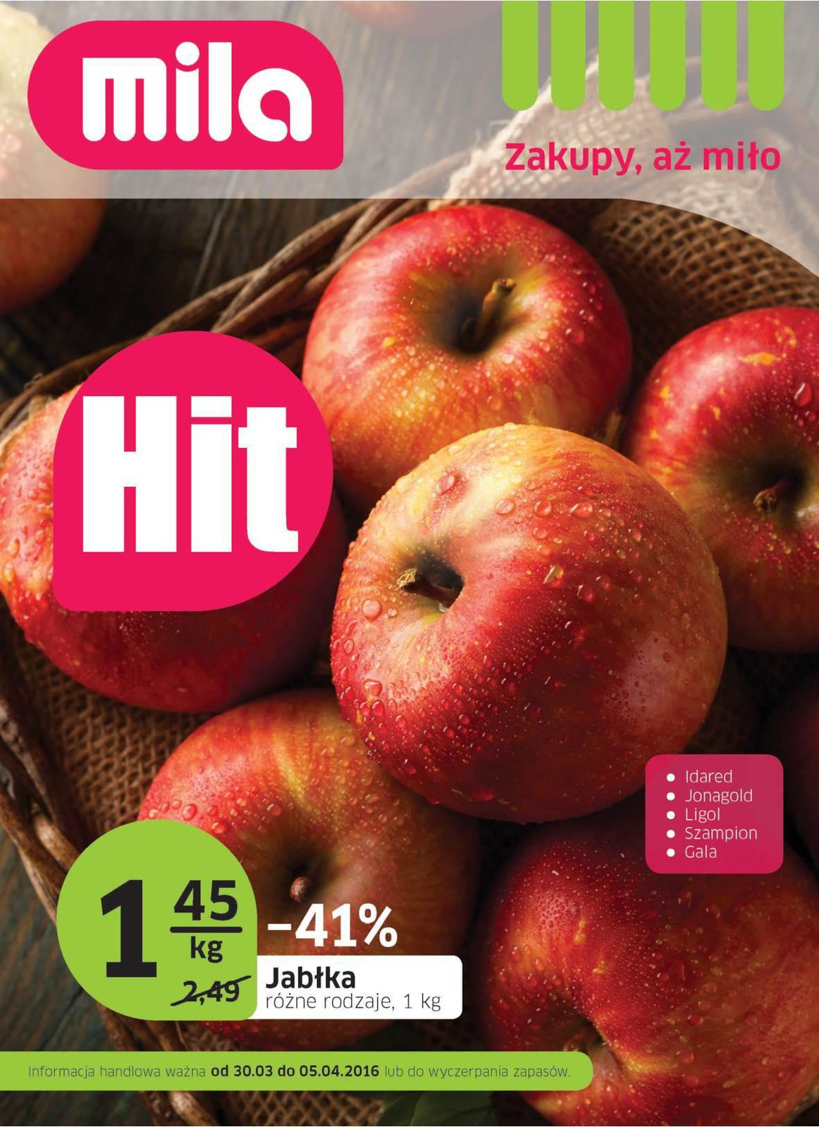 Gazetka promocyjna Mila str. 1