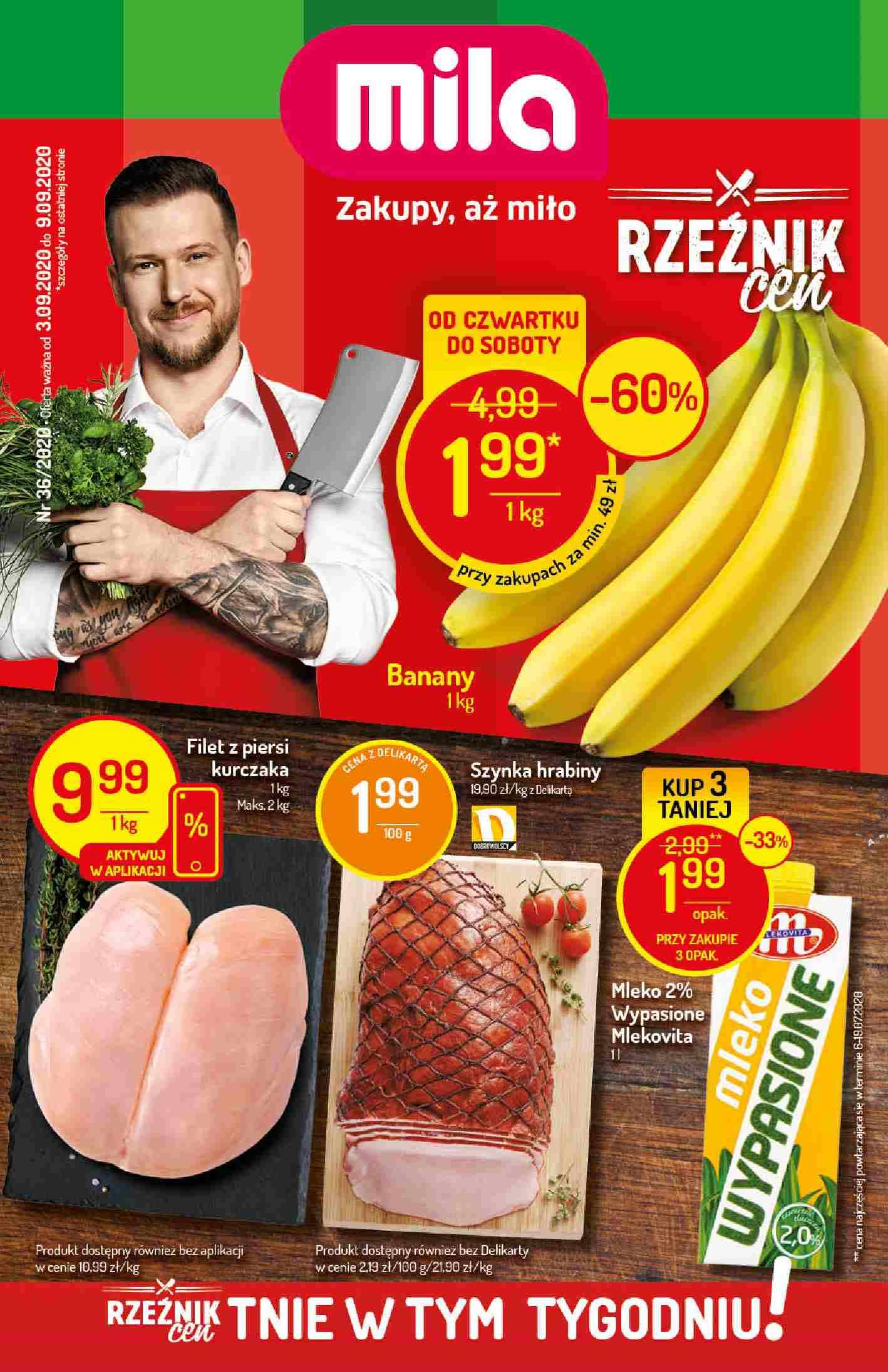 Gazetka promocyjna Mila str. 1