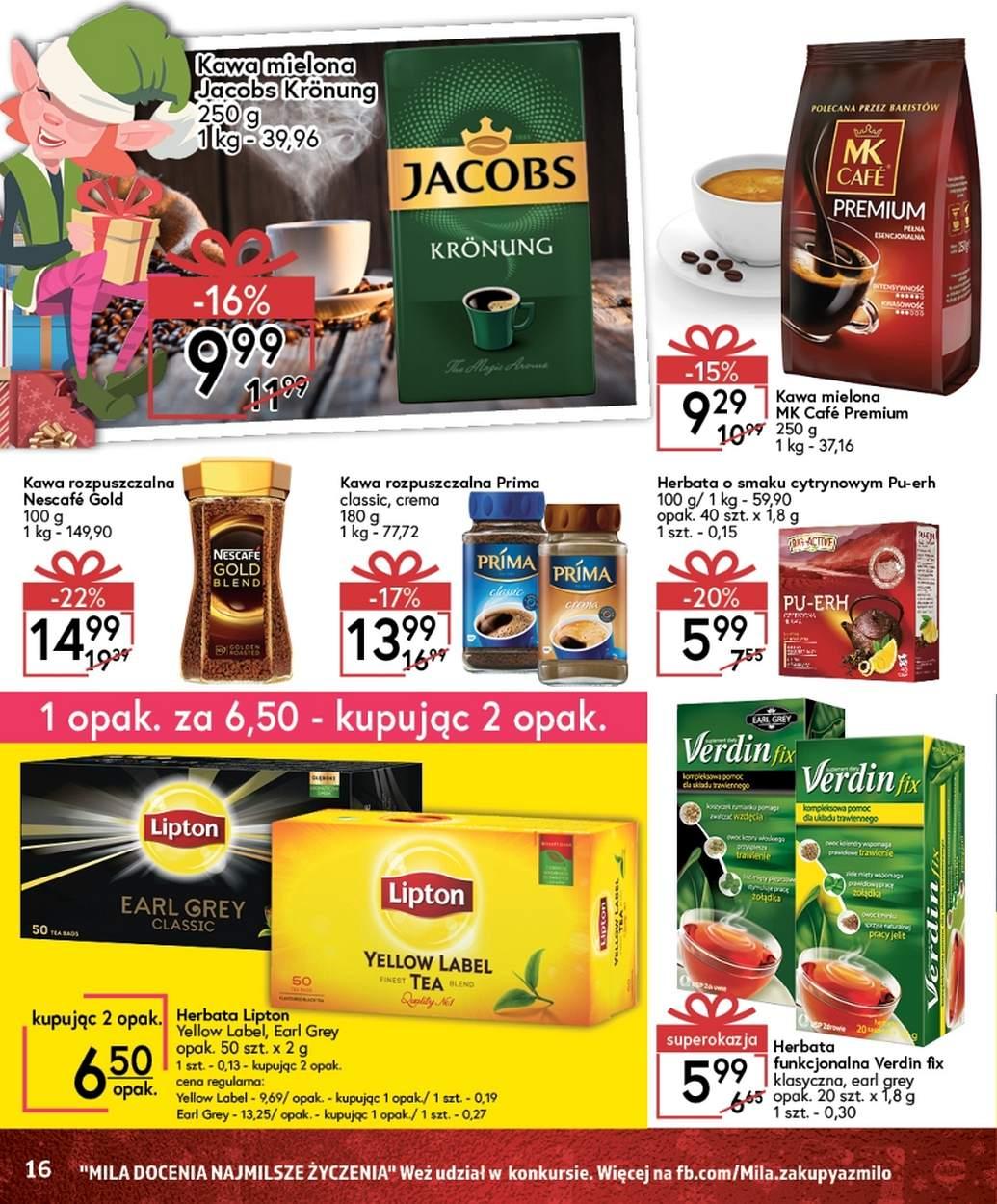 Gazetka promocyjna Mila str. 16