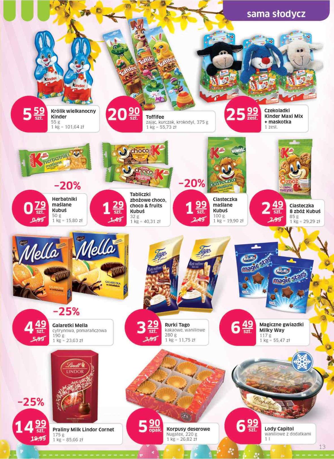 Gazetka promocyjna Mila str. 13