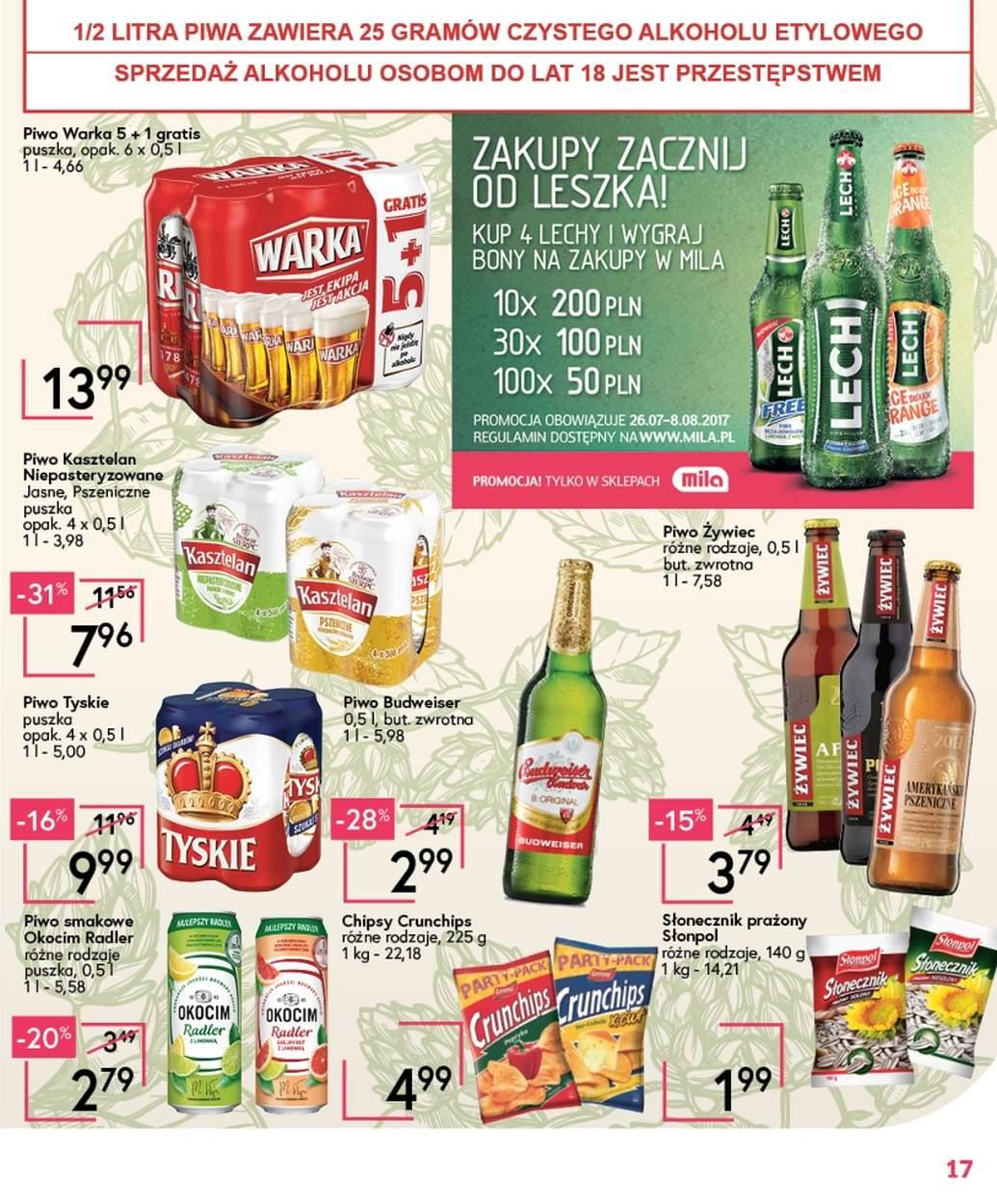 Gazetka promocyjna Mila str. 17