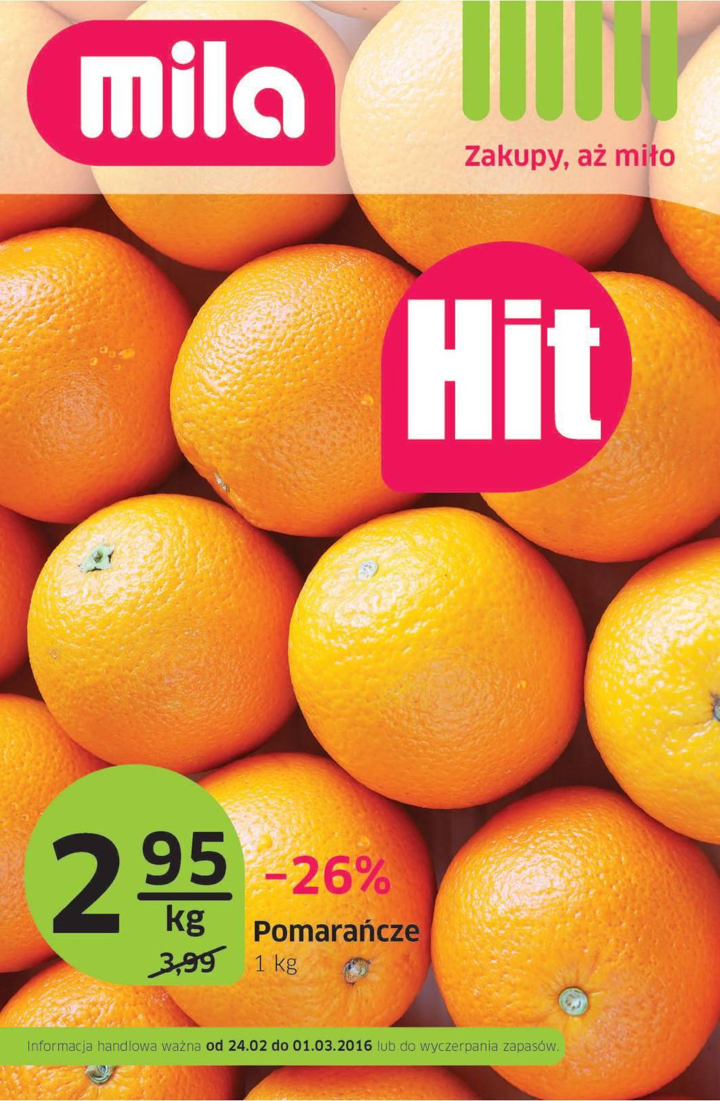 Gazetka promocyjna Mila str. 1