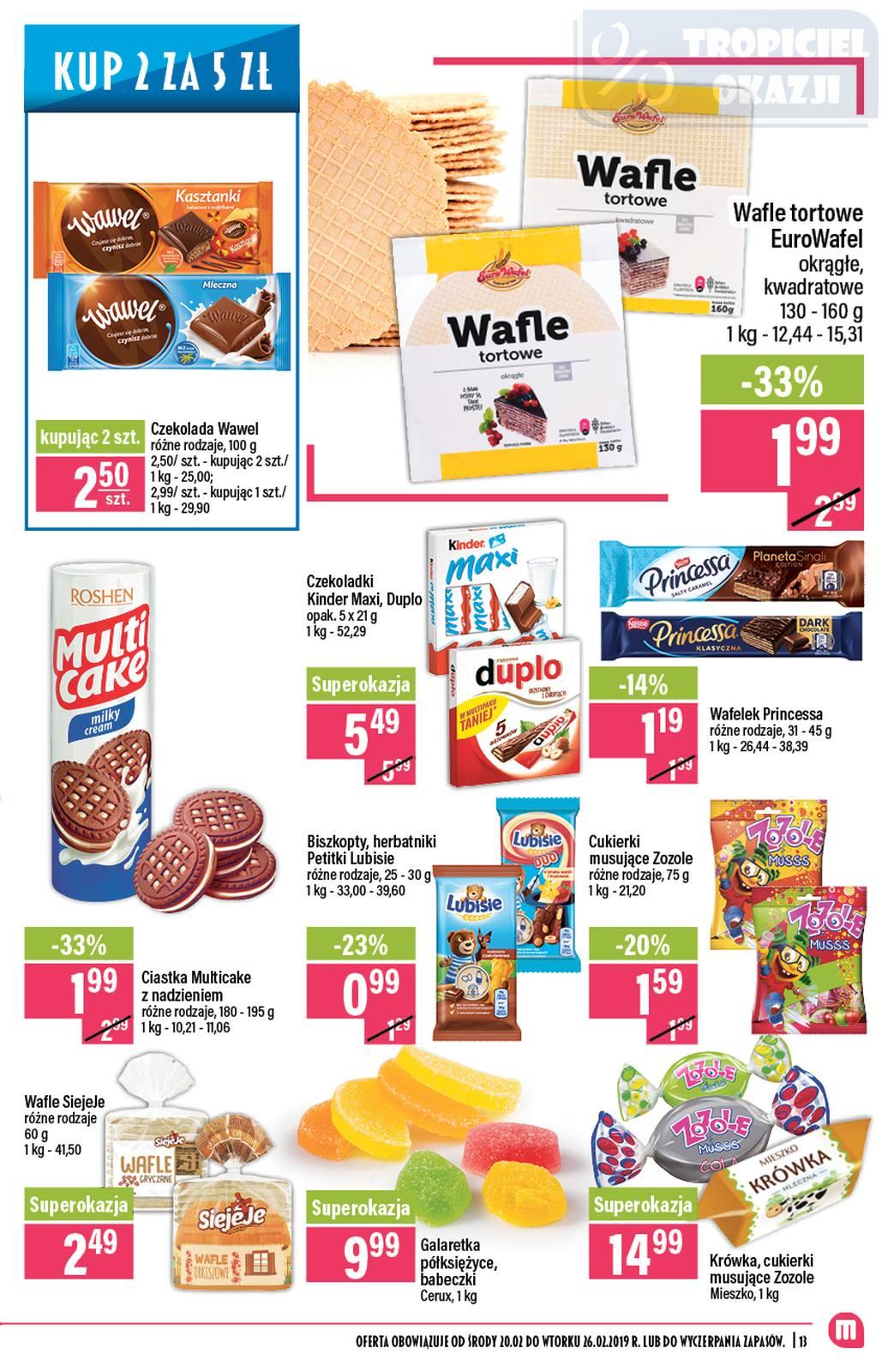 Gazetka promocyjna Mila str. 13