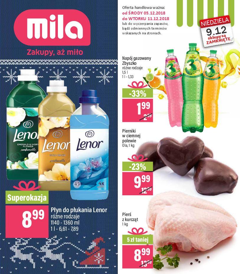 Gazetka promocyjna Mila str. 1