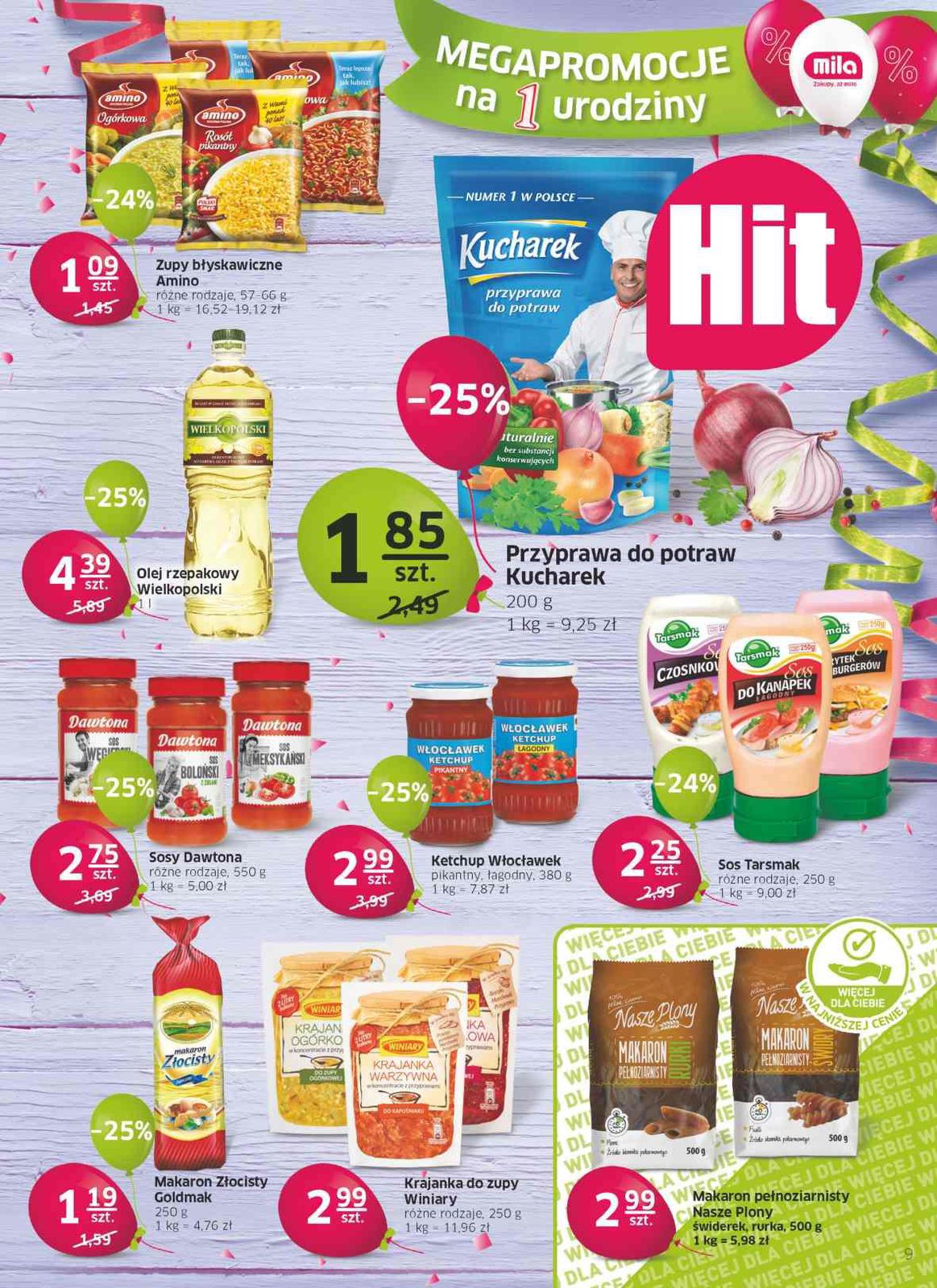 Gazetka promocyjna Mila str. 9