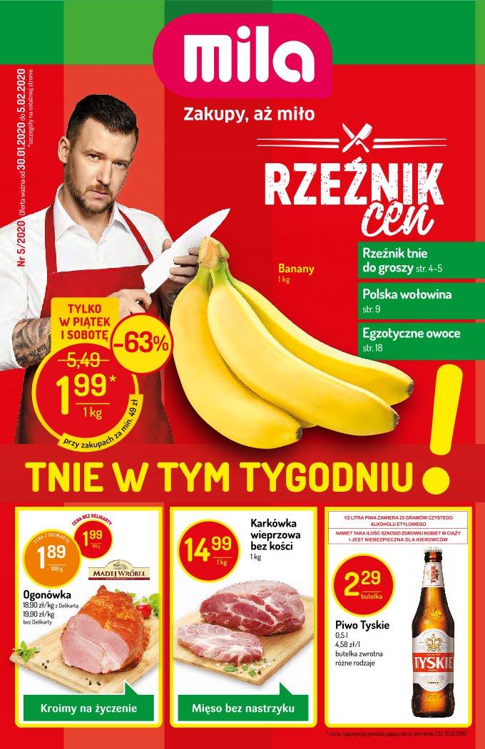 Gazetka promocyjna Mila str. 1