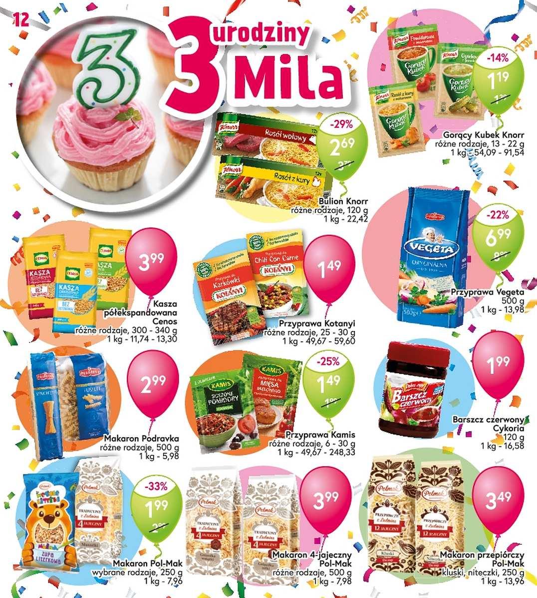 Gazetka promocyjna Mila str. 12