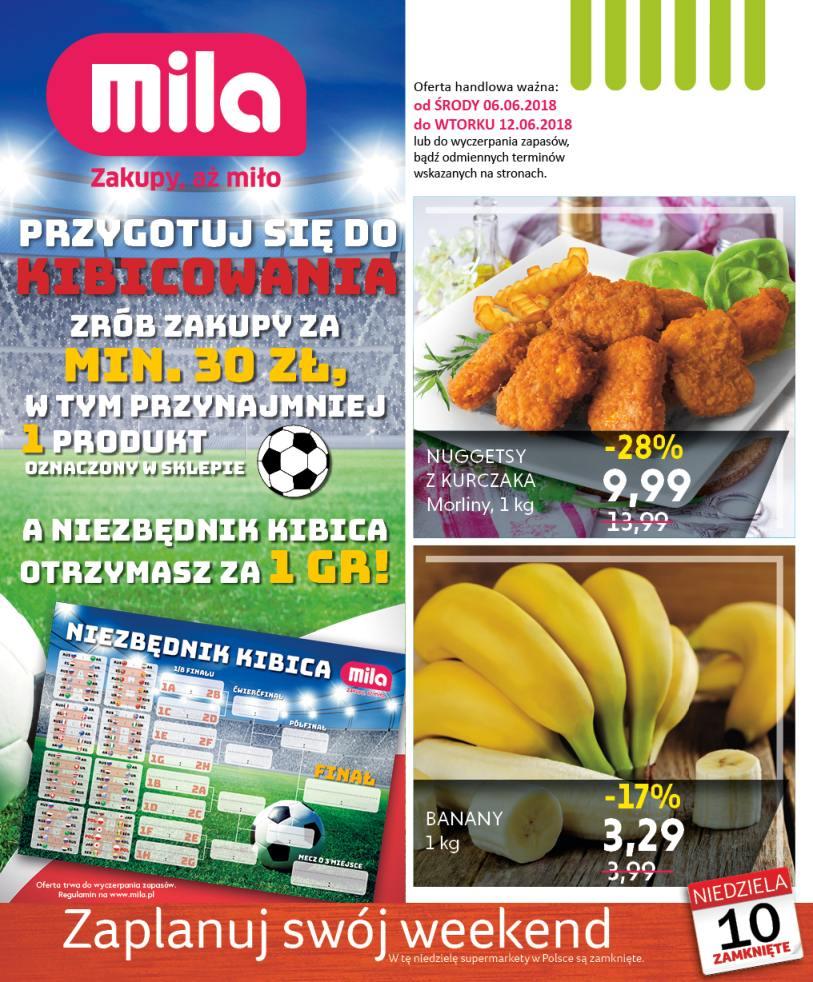 Gazetka promocyjna Mila str. 1