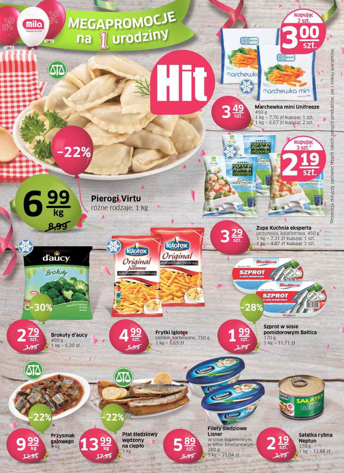 Gazetka promocyjna Mila str. 6