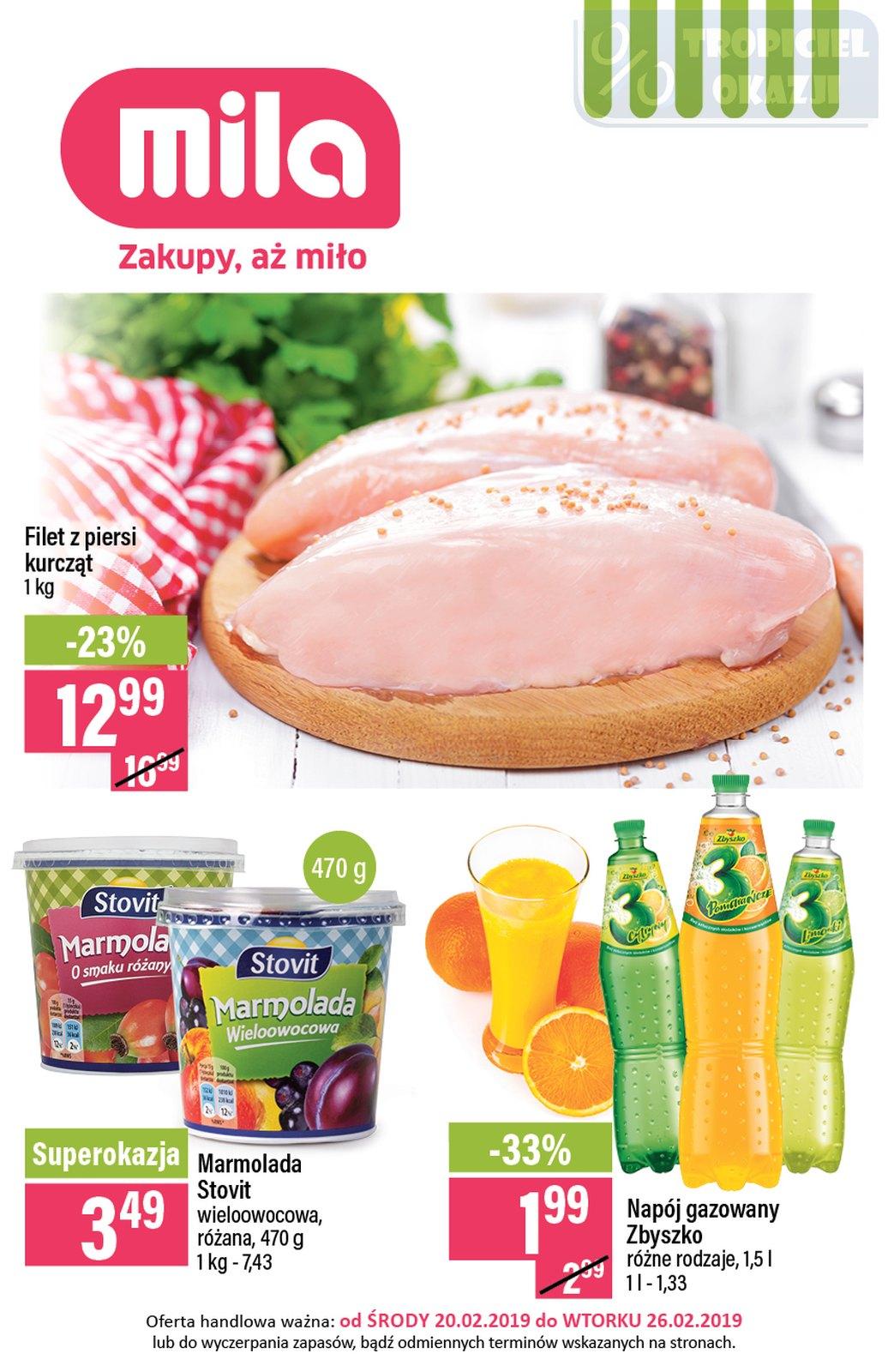 Gazetka promocyjna Mila str. 1