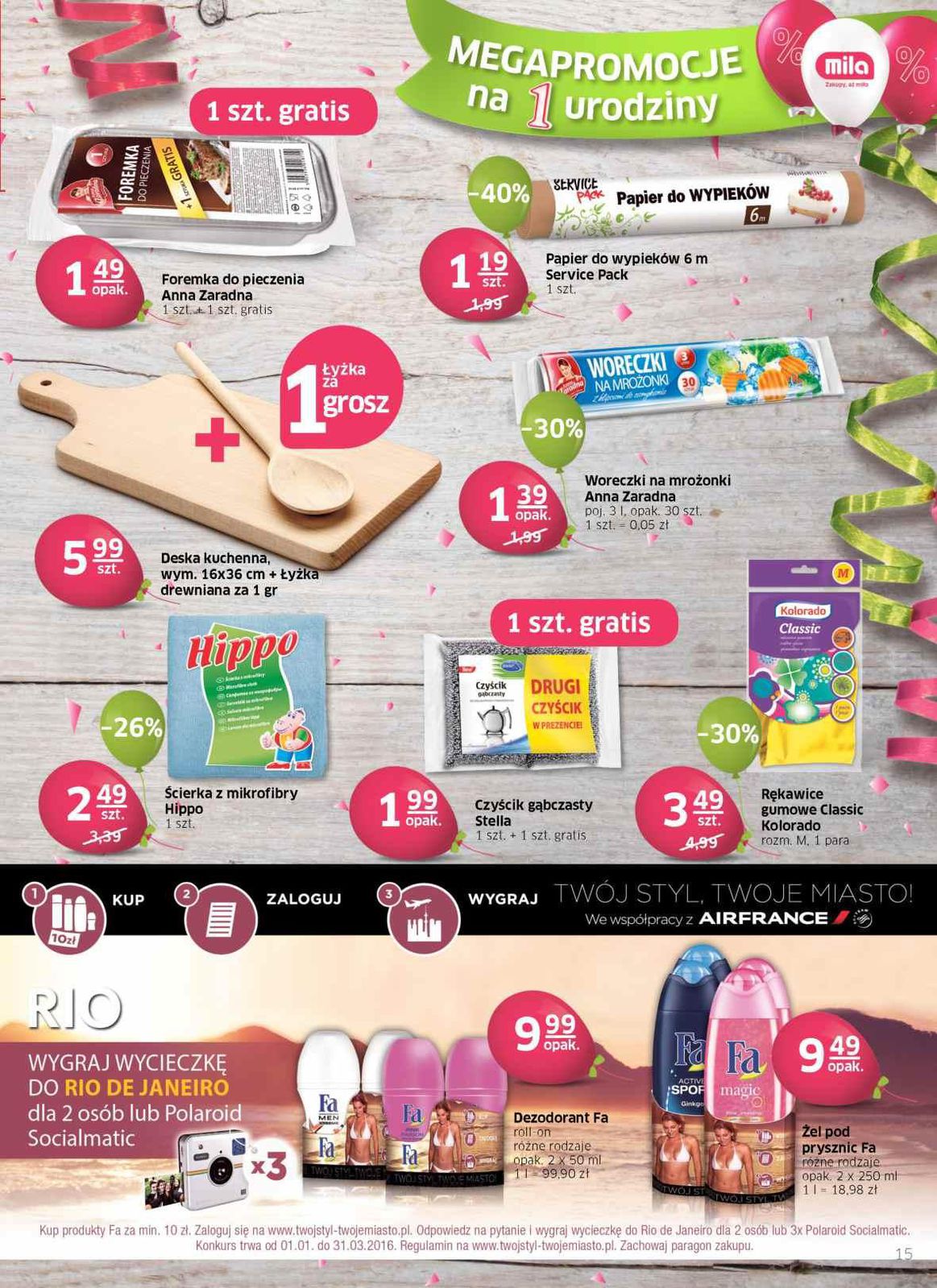 Gazetka promocyjna Mila str. 15