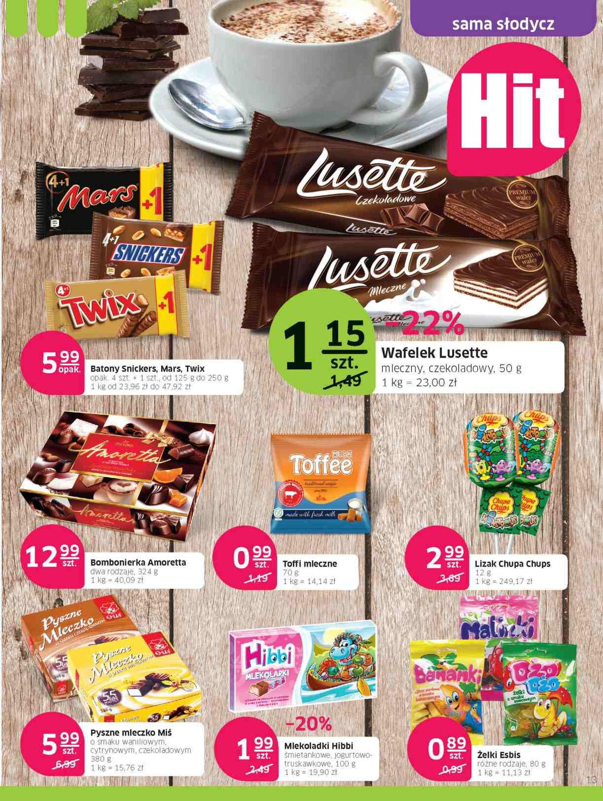 Gazetka promocyjna Mila str. 13