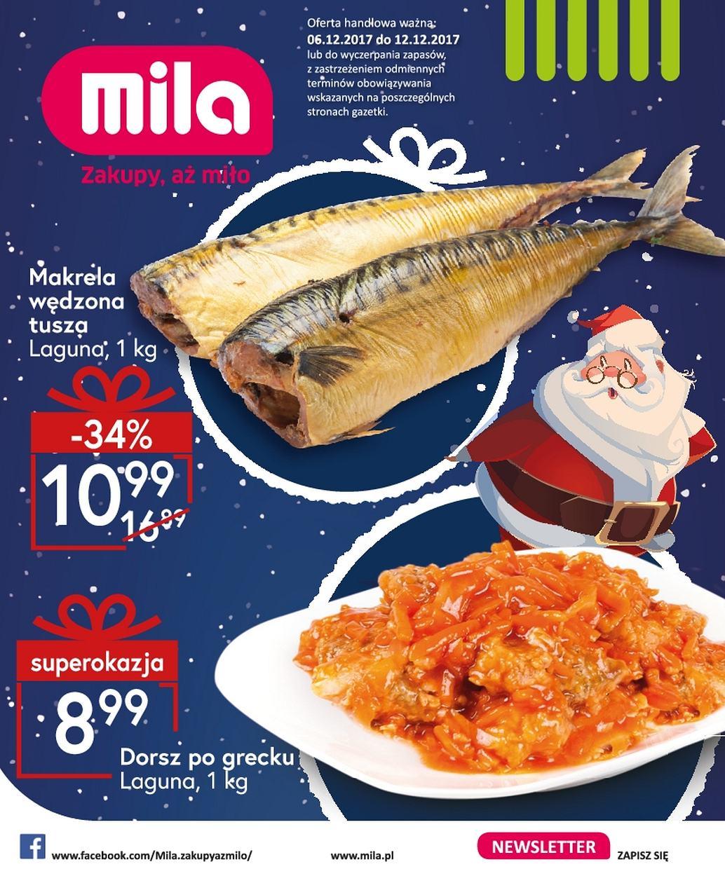 Gazetka promocyjna Mila str. 1