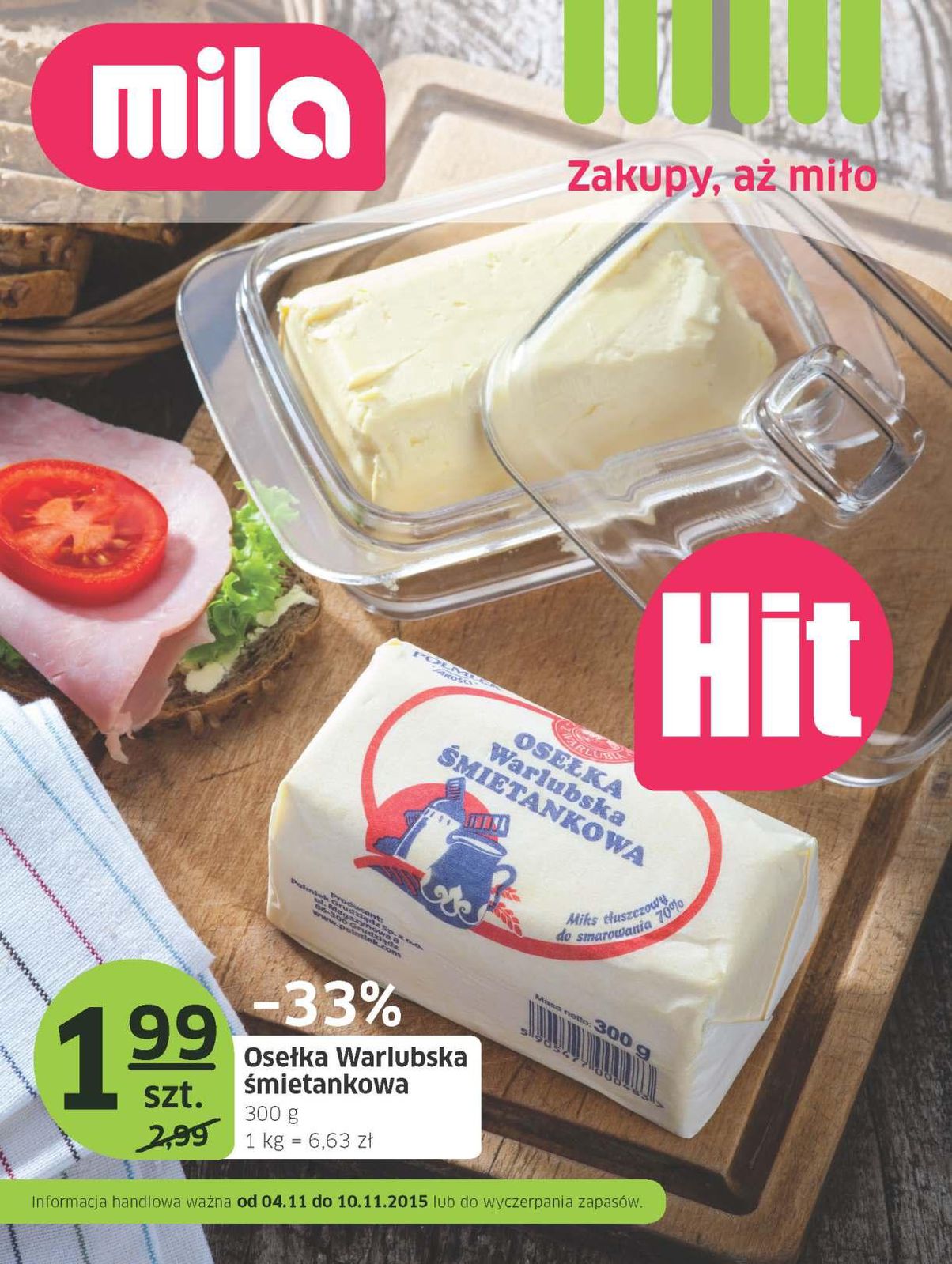 Gazetka promocyjna Mila str. 1