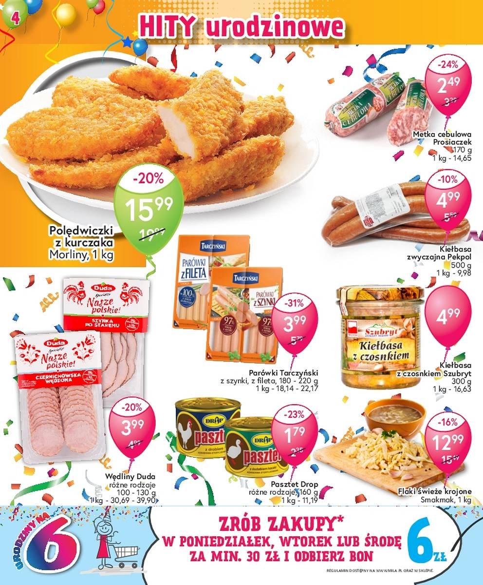 Gazetka promocyjna Mila str. 4