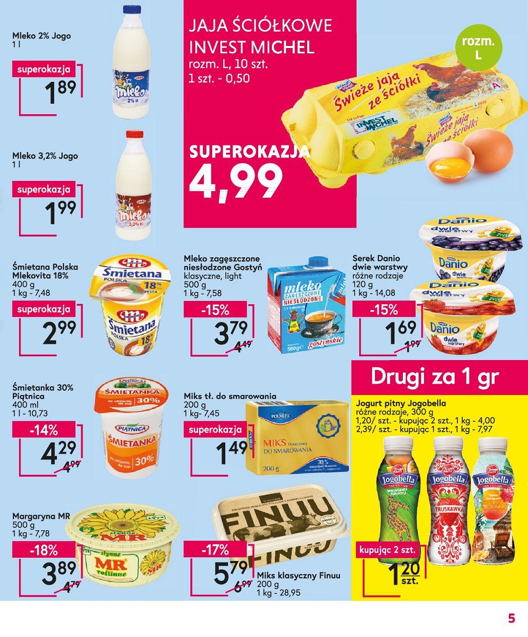 Gazetka promocyjna Mila str. 5