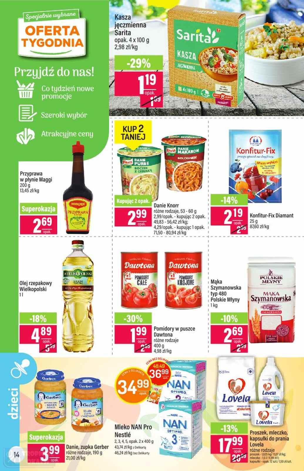 Gazetka promocyjna Mila str. 14