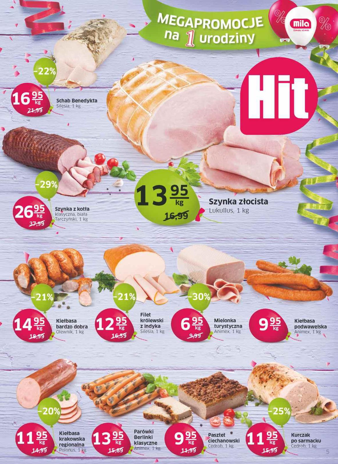 Gazetka promocyjna Mila str. 5