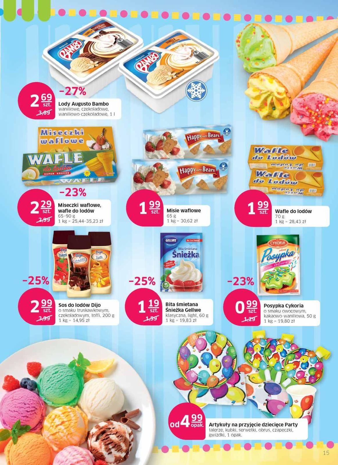 Gazetka promocyjna Mila str. 15