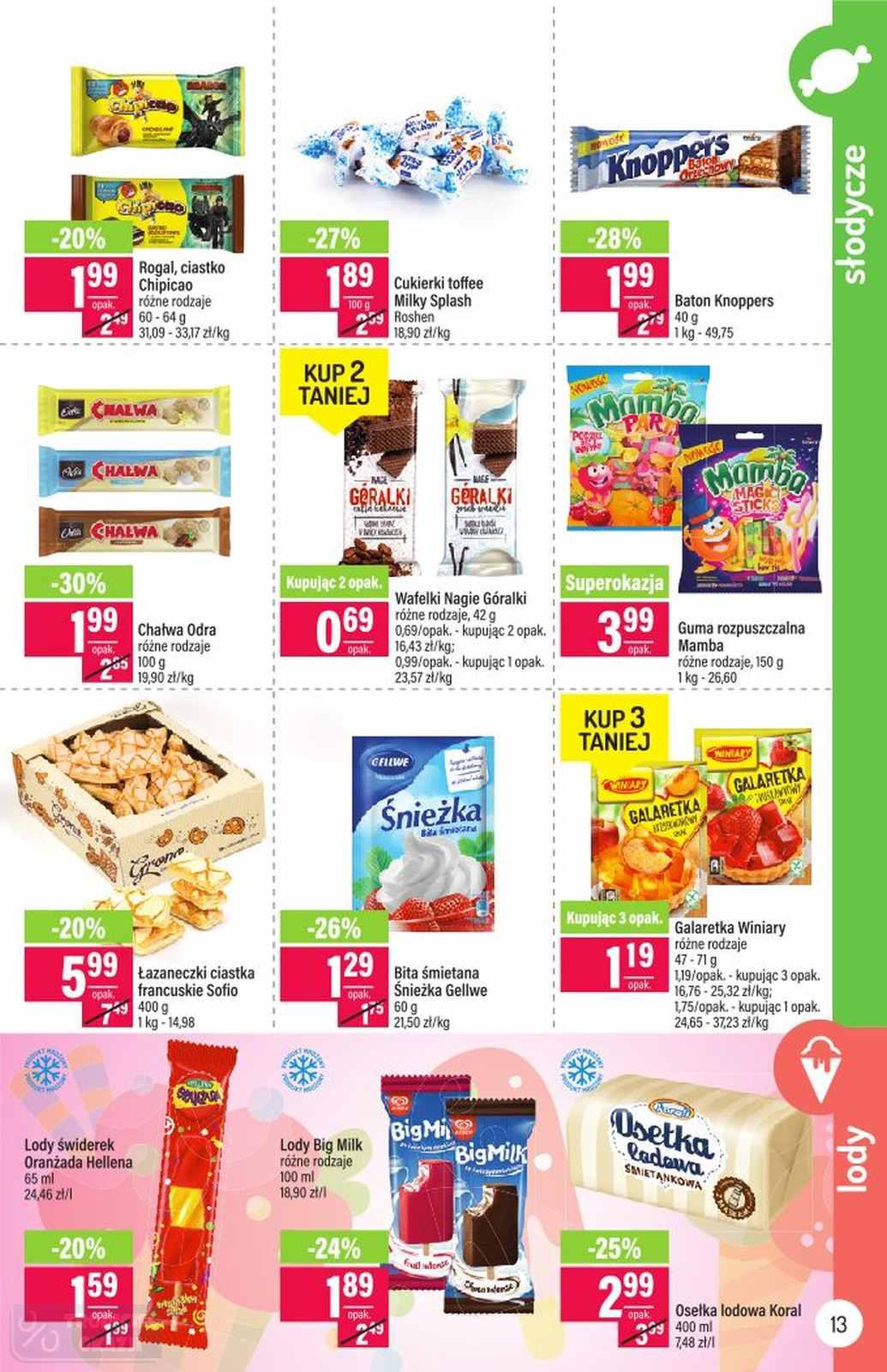 Gazetka promocyjna Mila str. 13