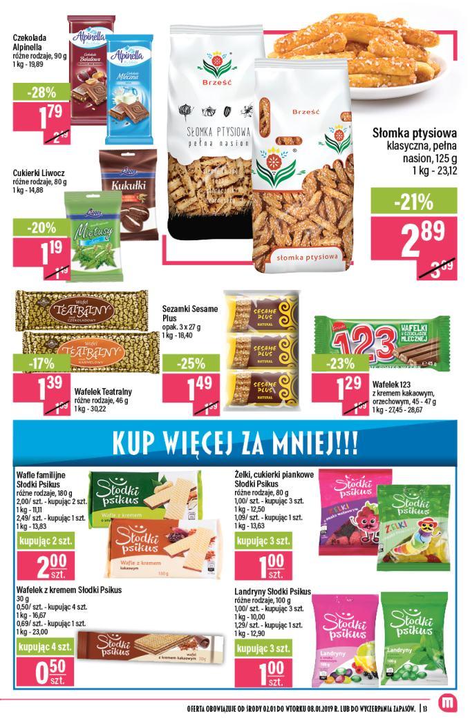 Gazetka promocyjna Mila str. 13