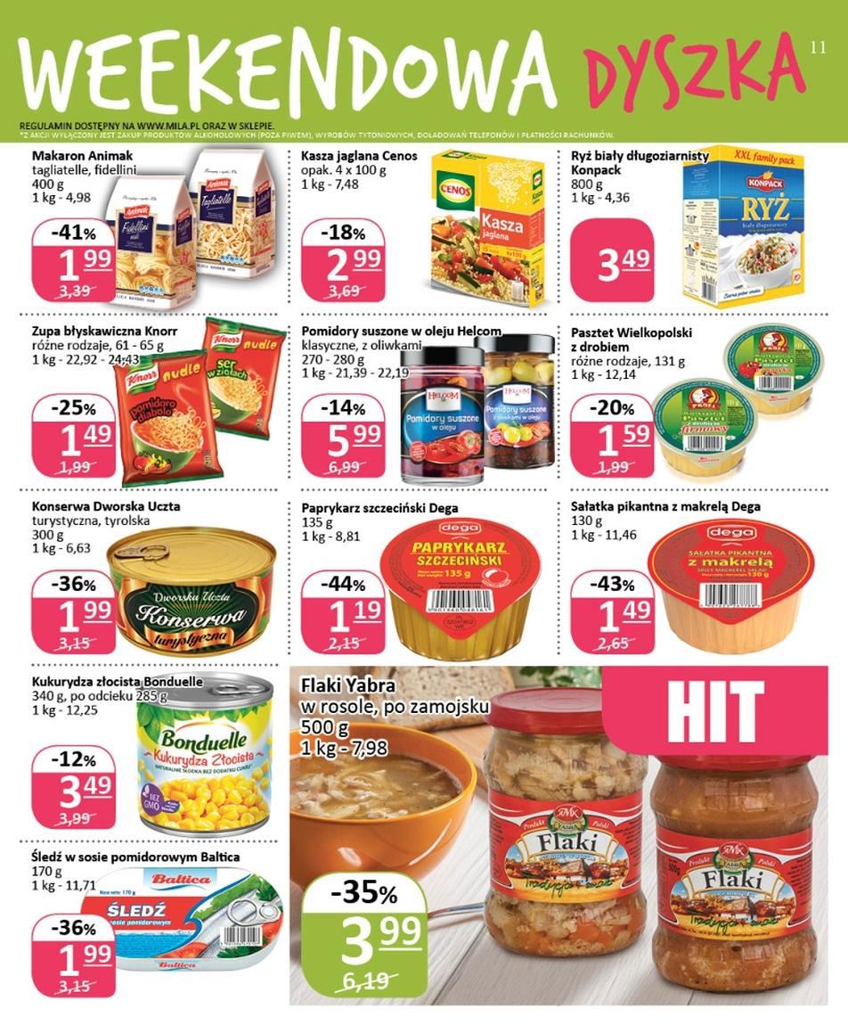 Gazetka promocyjna Mila str. 11